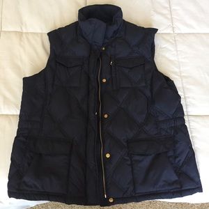 Lands’ End Navy vest
